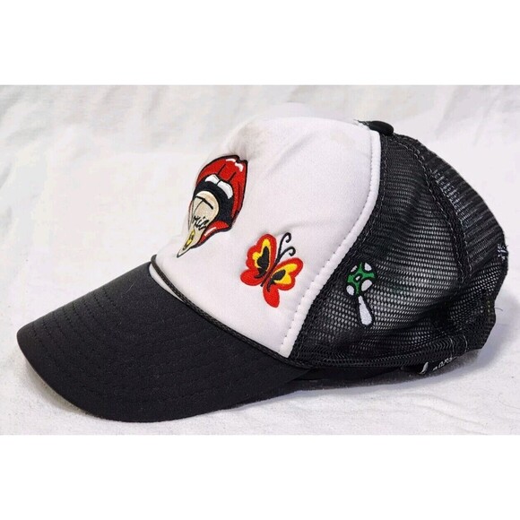 Rare DROPOUT NY" Toxic (Black×White) Cap Made In Japan - Picture 3 of 9